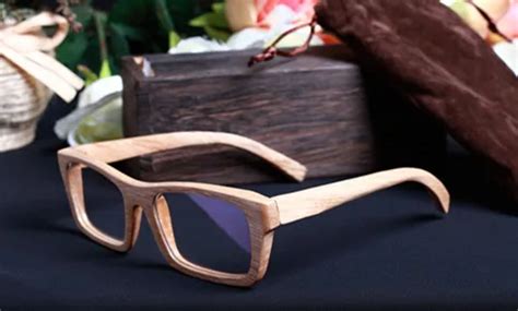 High quality handmade wood frame glasses eye prescription men glasses ...