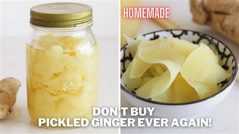 How to Make Pickled Ginger | Pickled Ginger (Gari) Recipe - YouTube