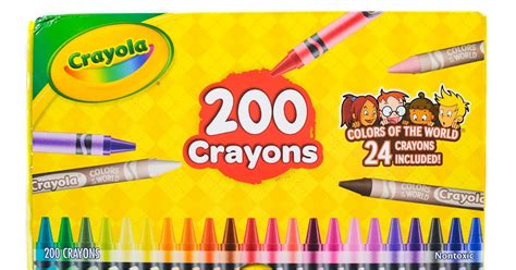 Crayola 200 Crayons with Colors of the World | Jenny's Crayon Collection