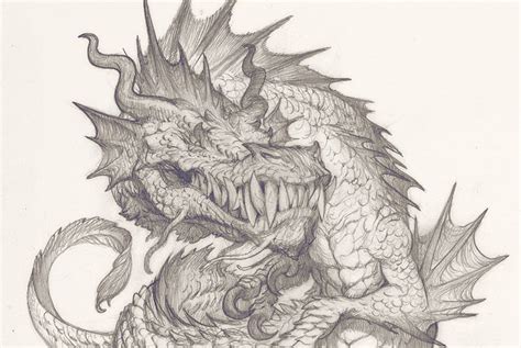 Monster Drawings In Pencil