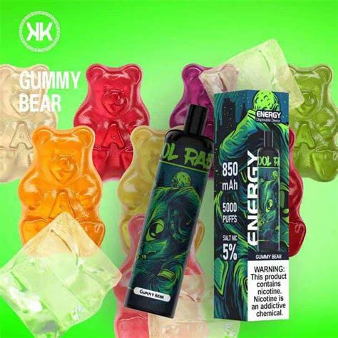 Gummy Bear By ENERGY Disposable Pod 5000 Puffs | Si Omar Vape Store ...