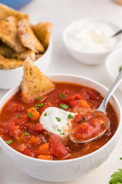 Italian Herb Soup with Sage Croutons Recipe - Simply Stacie