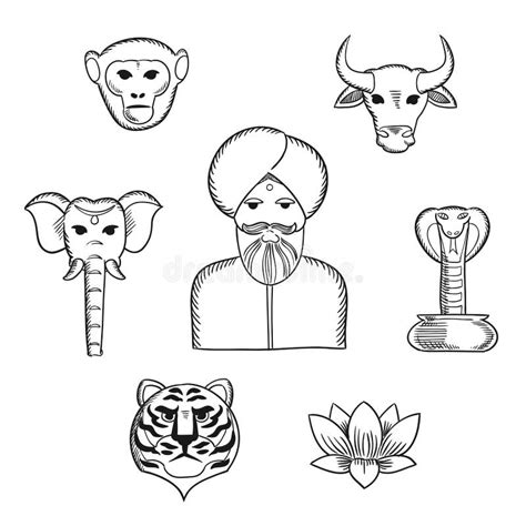 Drawing National Symbols Of India National symbols of india help in making a unique image of it ...