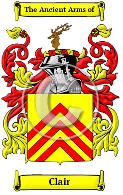 Clair Name Meaning, Family History, Family Crest & Coats of Arms