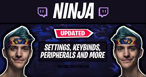 Ninja Fortnite Settings, Gaming Setup, Mouse, & Keyboard Binds