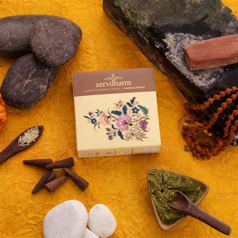 Incense Cones - Organic Incense Cones Made of Temple Flowers – ServDharm