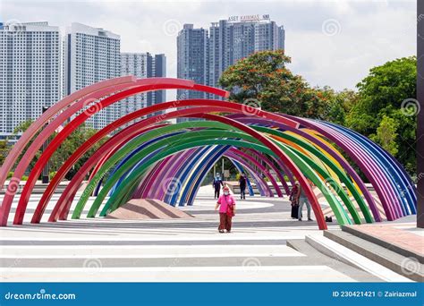 View of People at the Kepong Metropolitan Park, Selangor, Malaysia Editorial Photo - Image of ...