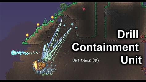 Terraria drill containment unit