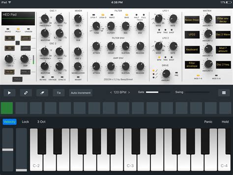 Zeeon – a State of the Art Synthesizer App for the iPad | TabMuse -- a Home for Digital and ...