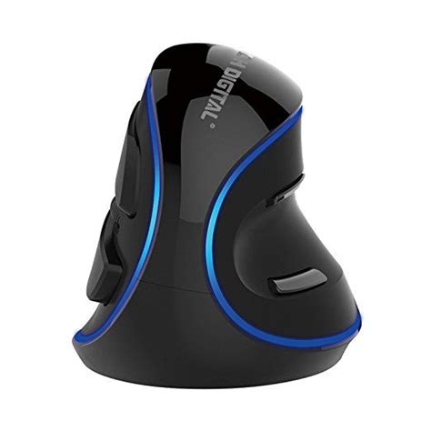J-Tech Digital V628 (Gen2) Scroll Endurance Mouse Ergonomic Vertical USB Mouse with Adjustable ...