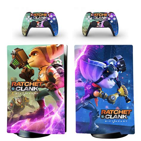 Ratchet And Clank Skin Sticker Decal For PS5 Digital Edition - ConsoleSkins.co