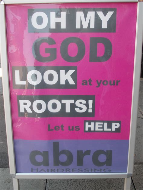 Funny Hair Salon Poster: Great Advertising!