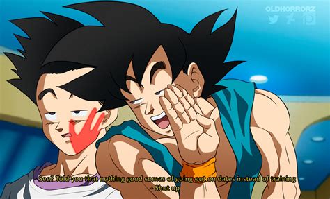 OldHorrorZ on Twitter: "Goten adult and Goku from Dragon Ball. Finally ...