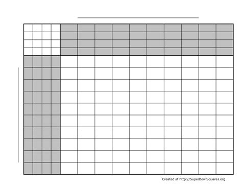 Excel Football Squares Template