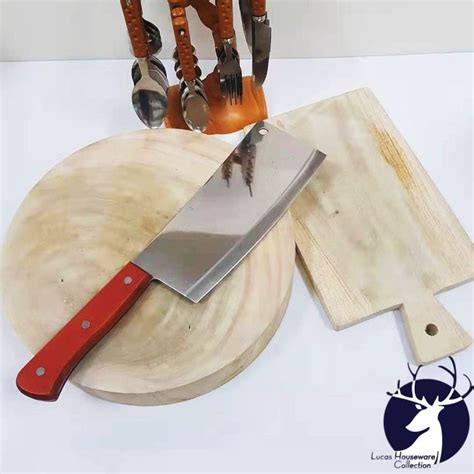 MAKAPAL WOODEN CHOPPING BOARD / NATURAL HARDWOOD CUTTING BOARD / MATIGAS NA SANGKALAN GAWA SA ...