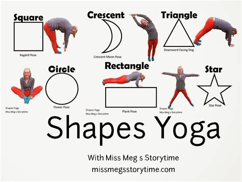 Shape yoga | Yoga for kids, Preschool yoga, Toddler yoga