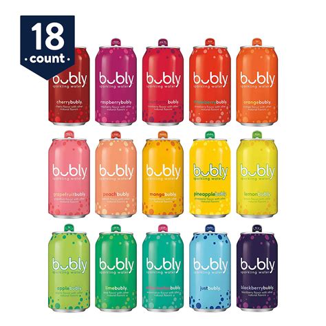 bubly Sparkling Water, all the flavors variety pack, Kuwait | Ubuy