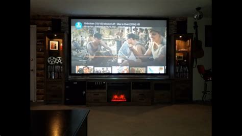 Silver Ticket 120 in Projector Screen Install and Review - YouTube