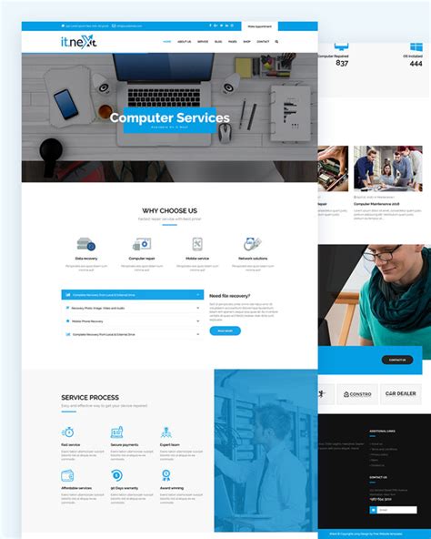 IT Next - Web Solution Website Template