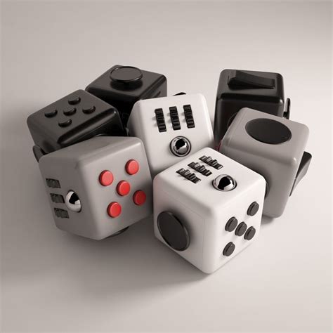 Fidget Cube 3D model | CGTrader