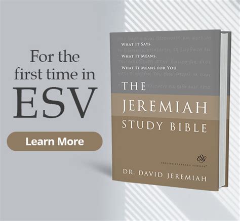 The Jeremiah Study Bible - DavidJeremiah.uk