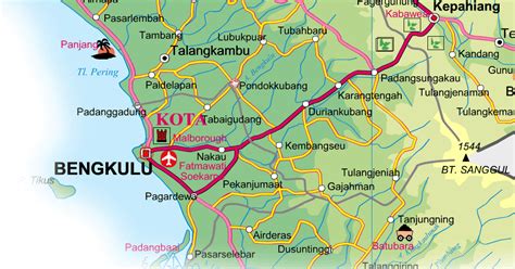 Peta Kota Bengkulu Hd Terbaru Lengkap Dan Keterangann - vrogue.co