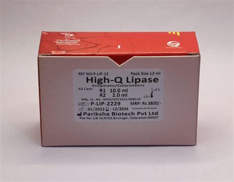 Lipase with Calibrator – Pariksha Biotech Pvt. Ltd.