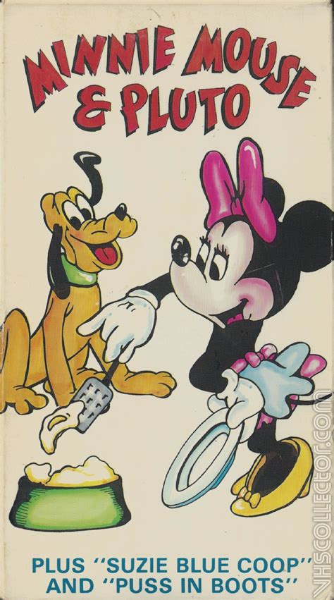 Minnie Mouse and Pluto | VHSCollector.com