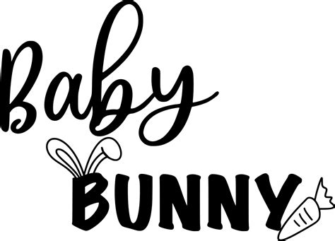 Baby Bunny SVG File | Over 800 Free SVG Files