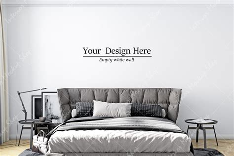 Blank Wall Mockup Interior - 1207 Graphic by Mockups Shop · Creative Fabrica