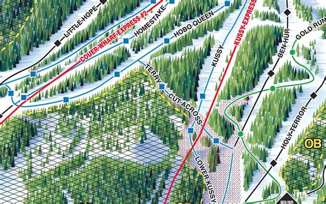 2021 TERRY PEAK Ski Trail Map Ski Home Decor, Ski Lodge Wall Decor, Ski ...