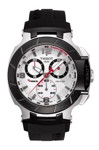 Tissot T-RACE Chronograph user manual (English - 4 pages)