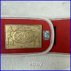 Autographed/Signed MIKE TYSON IBF Boxing Replica Championship Belt ...