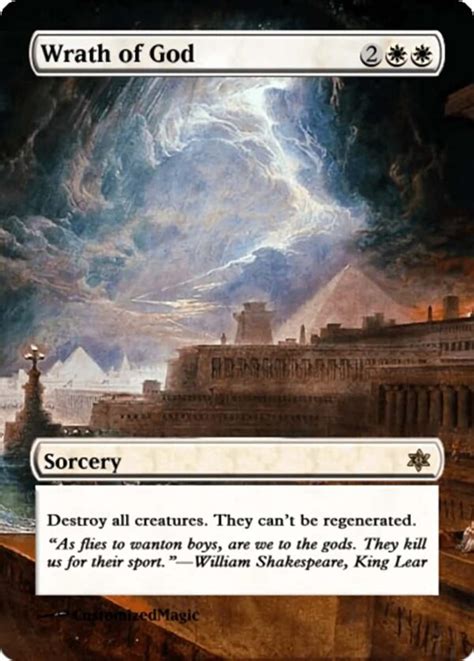 Wrath Of God | Magic The Gathering Proxy Cards