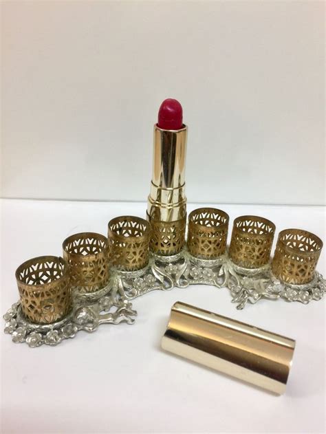 1950s Ormolu 7 Lipstick Holder | Etsy | Lipstick holder, Lipstick, Vintage brass