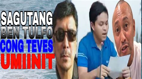 Ben Tulfo Bitag at Congressman Arnie Teves Tumitinde ang Sagutan | Matupos Tulongan ni Ben Tulfo ...