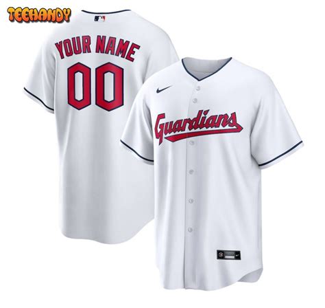 Cleveland Guardians Replica Custom Jersey - White