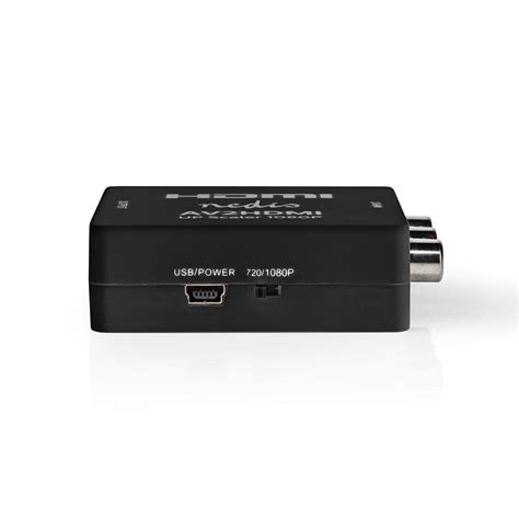 HDMI™ Converter | 3x RCA Female | HDMI™ Output | 1-way | 1080p | 1.65 Gbps | ABS | Anthracite