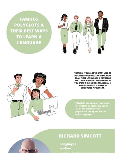 Profiles of Famous Polyglots and Their Strategies for Effective Language Learning | PDF ...