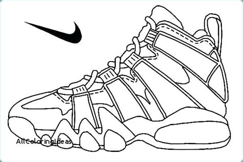 Nike Shoes Drawing at PaintingValley.com | Explore collection of Nike ...