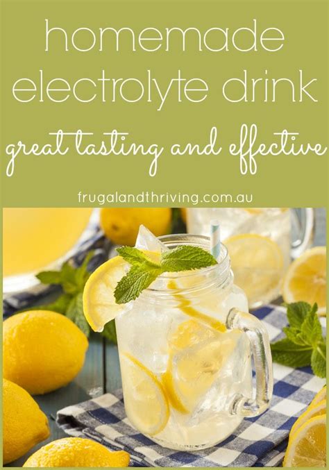 Replenish with this Homemade Electrolyte Drink | Recipe | Homemade electrolyte drink ...