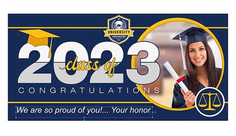 Personalized Graduation Banners & Signs Custom | Printmoz