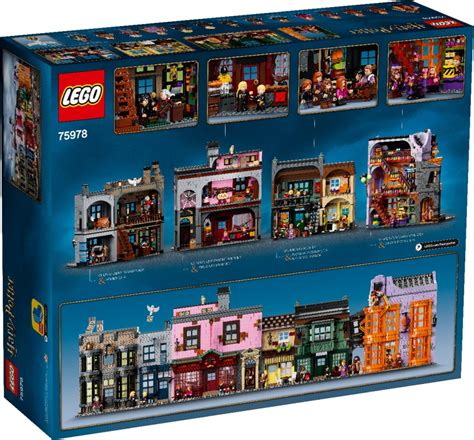 Huge LEGO Harry Potter Diagon Alley 75978 set 2020 - YouLoveIt.com