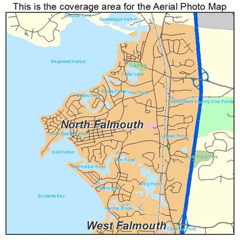 Falmouth ma map