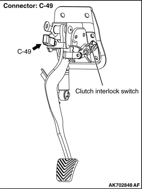 13A-DTC P0830: Clutch Pedal Position Switch Circuit Range/Performance