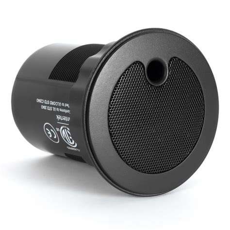 Cambridge Qt Active Emitter Sound Masking Speakers 4 Pack - Black