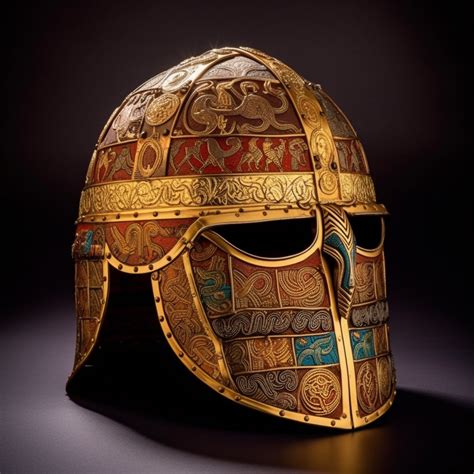 Staffordshire hoard replicas of king s helmet on show – Artofit