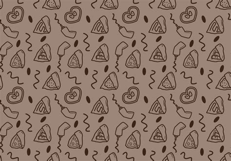 Free Crepes Pattern #3 - Download Free Vector Art, Stock Graphics & Images