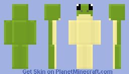 Cubic Frog Minecraft Skin