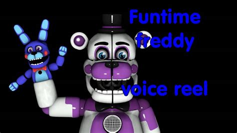 funtime freddy voice reel - YouTube